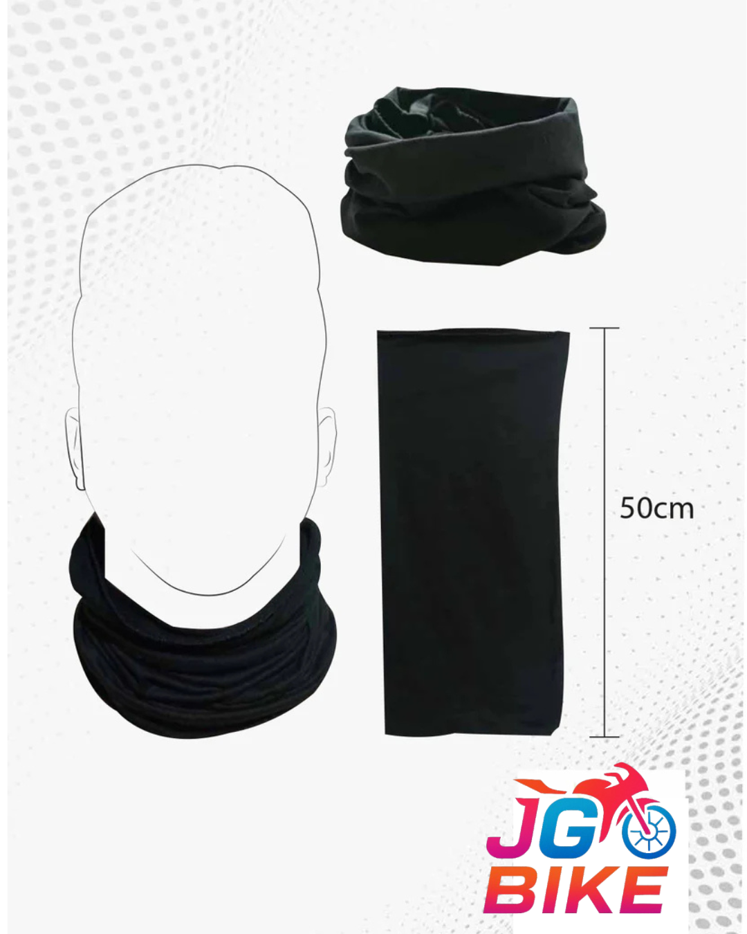 CUELLO PARA CICLISTAS Y MOTORIZADOS